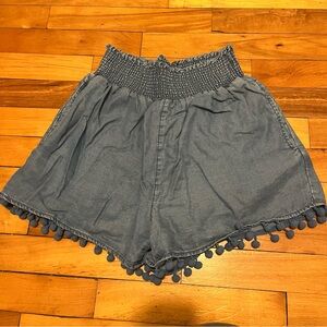 High waisted shorts